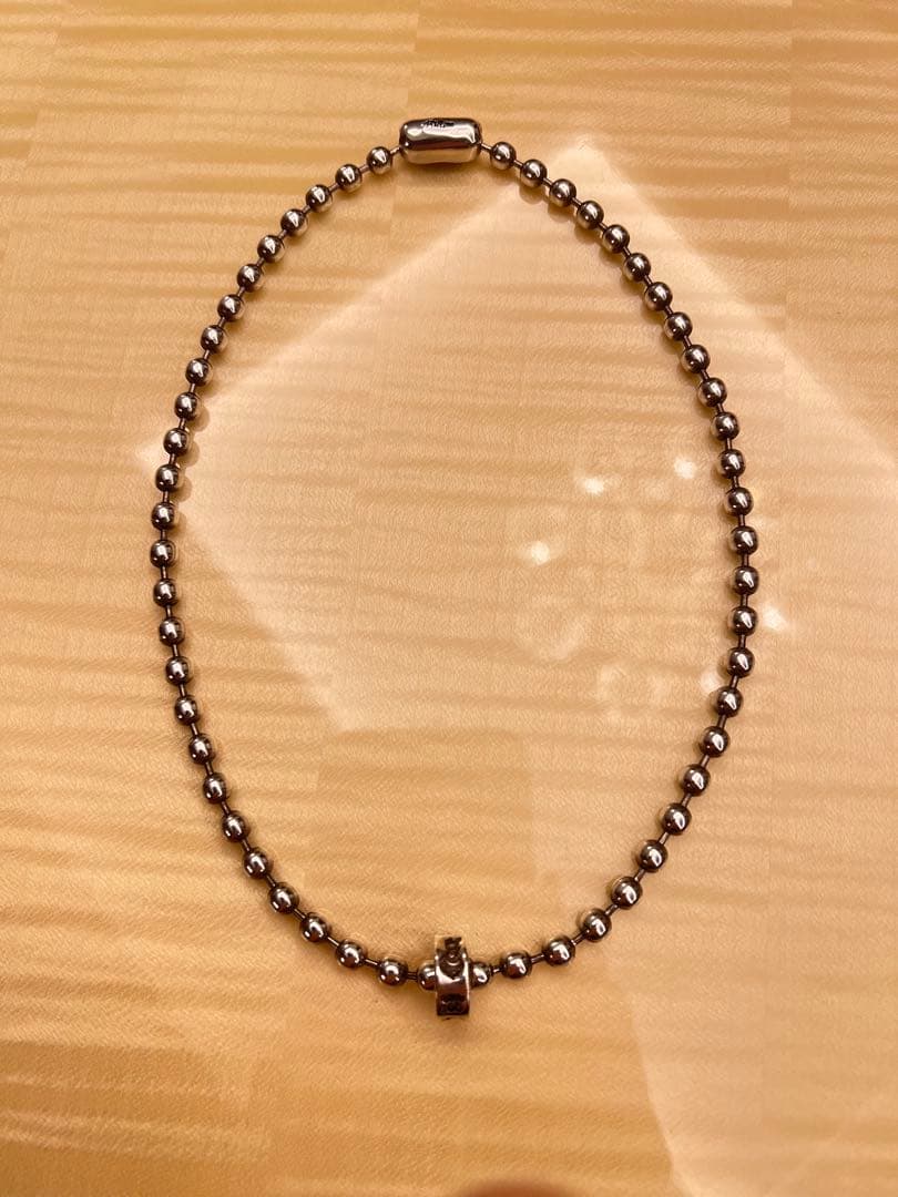 Bill Wall Leather チェーンネックレス45cm チャーム付き