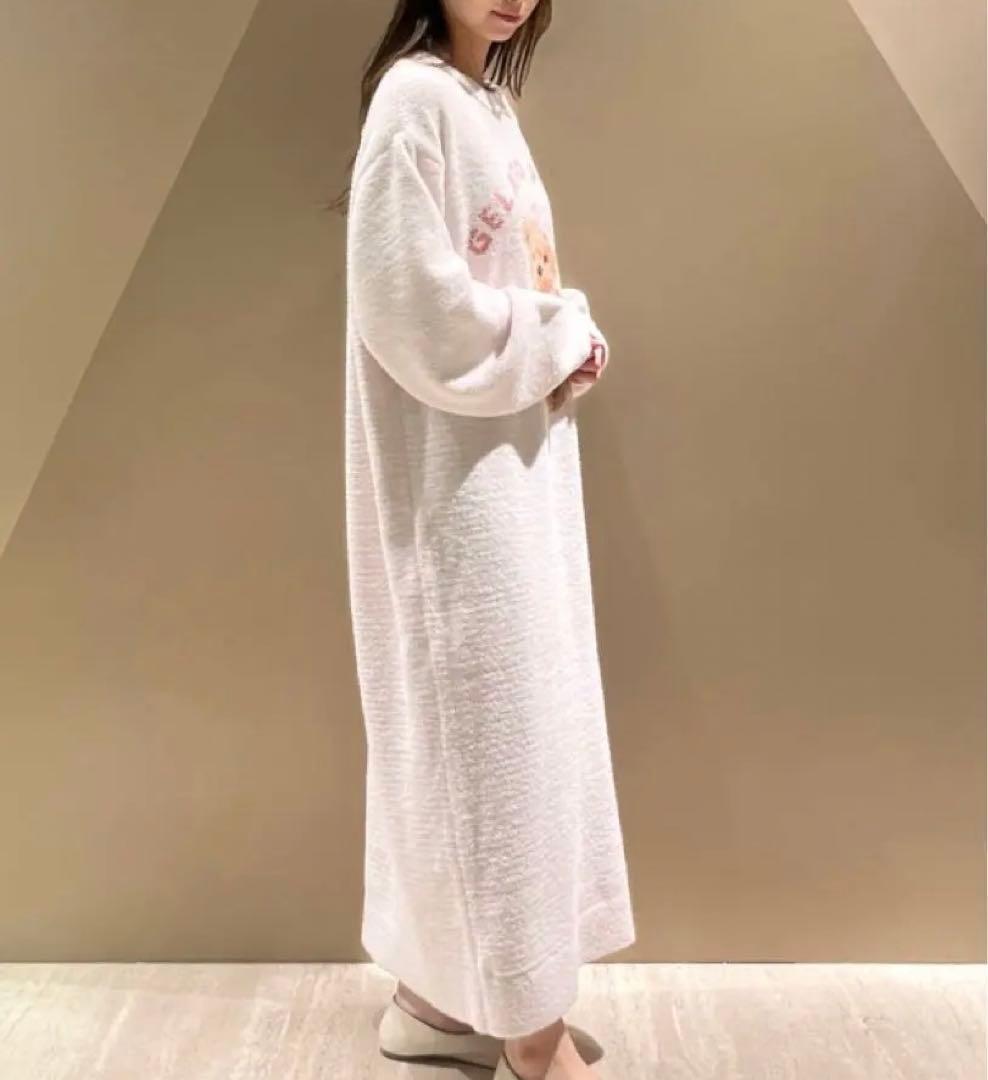 正規品♡ジェラートピケ GOOD NIGHT BEAR ワンピース くま ピンク