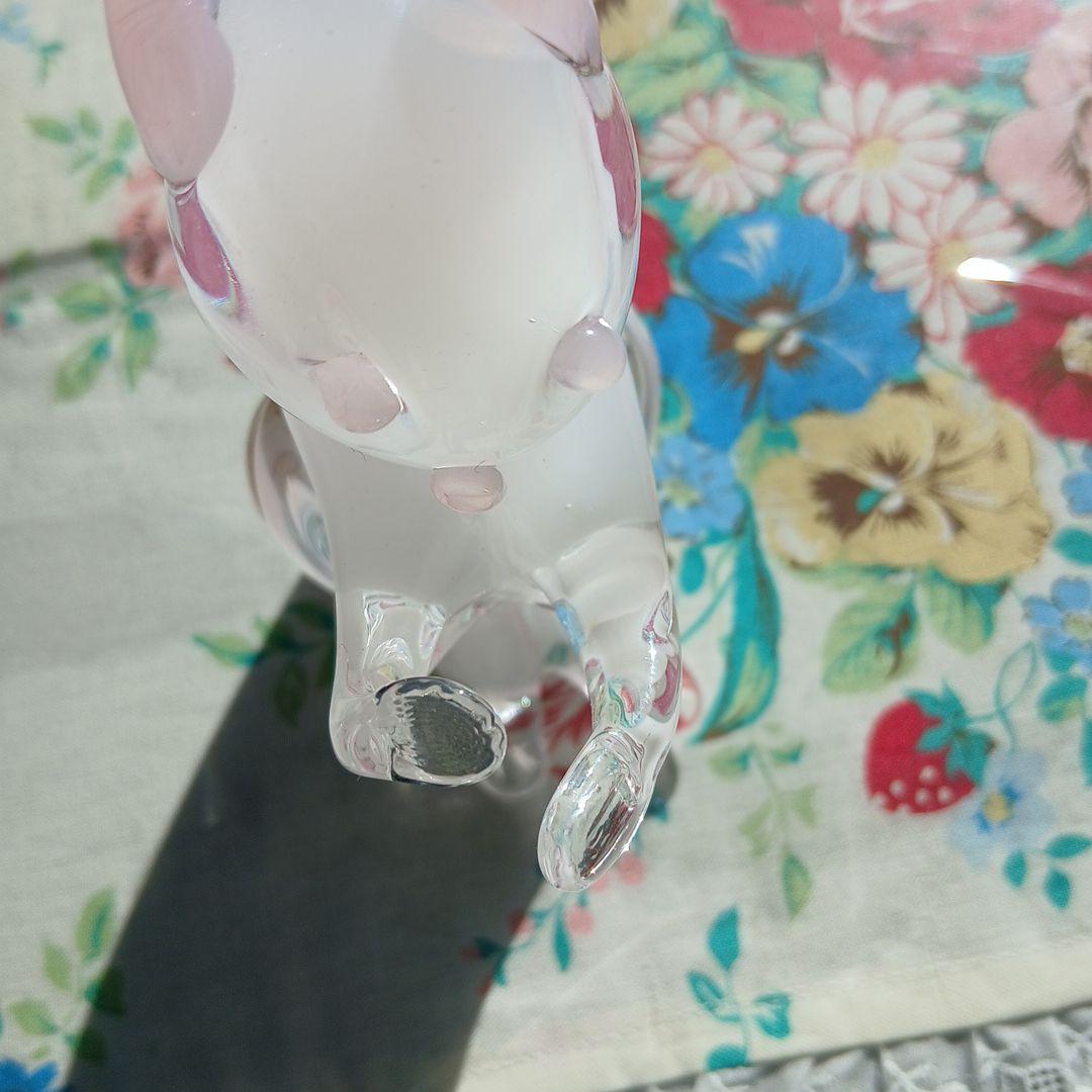 Deman Collection クリスタルリス置物