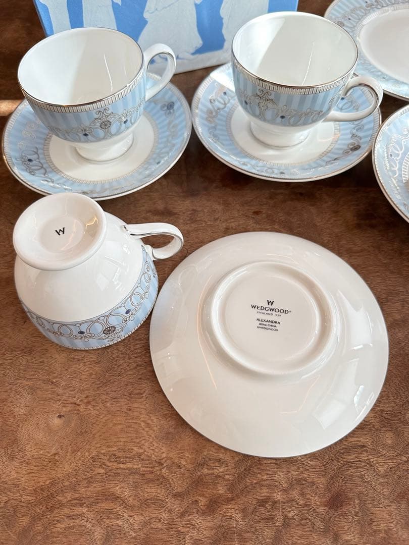  ウェッジウッド アレクサンドラ　ブルー