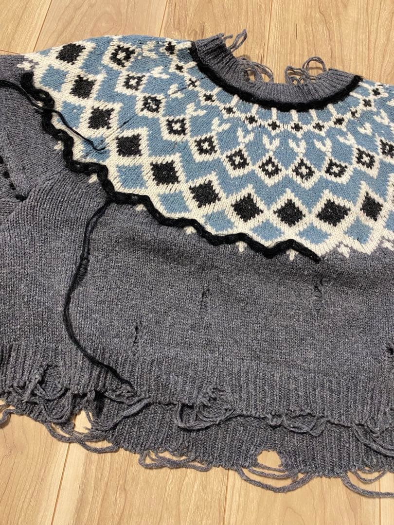 トップス IRENE Fair Isle Cropped Knit