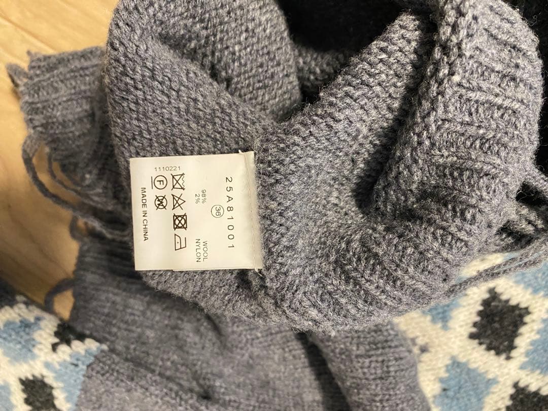 トップス IRENE Fair Isle Cropped Knit