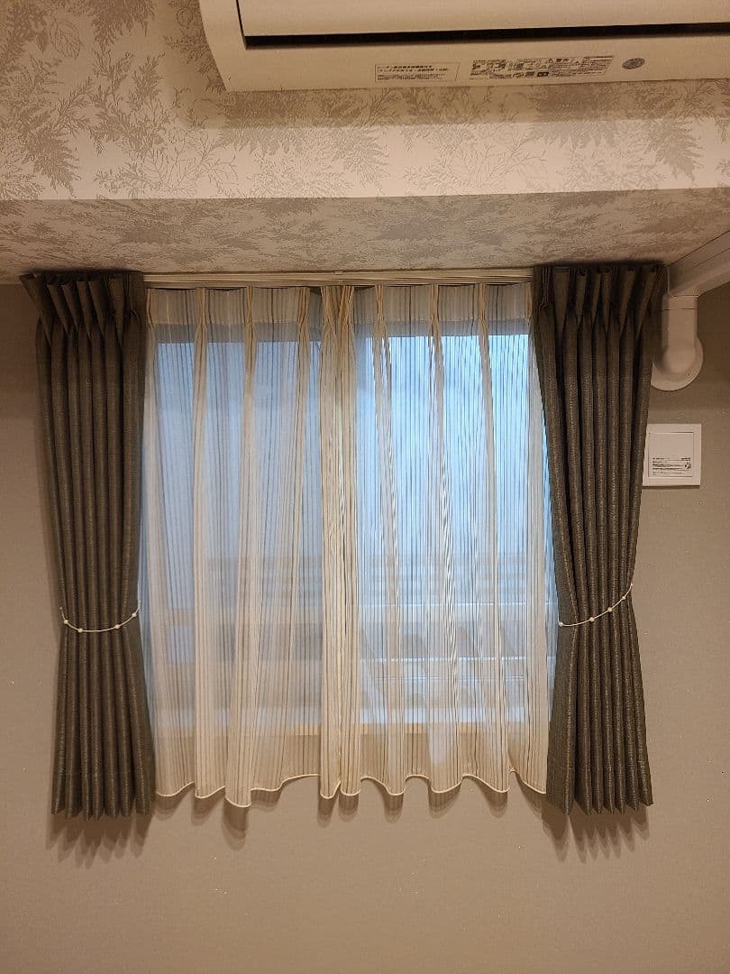 ◆サンゲツ◆レース&ドレープ◆W81×H120cm◆L-2506KA1◆