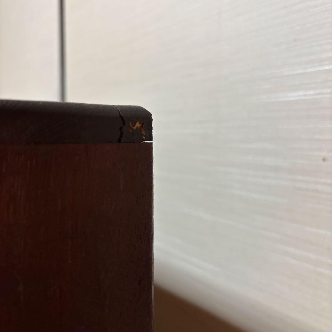 茶箪笥　木製レトロ茶道具棚