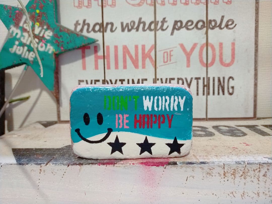 ☆大人気！新作　ミニレンガ　海柄happy