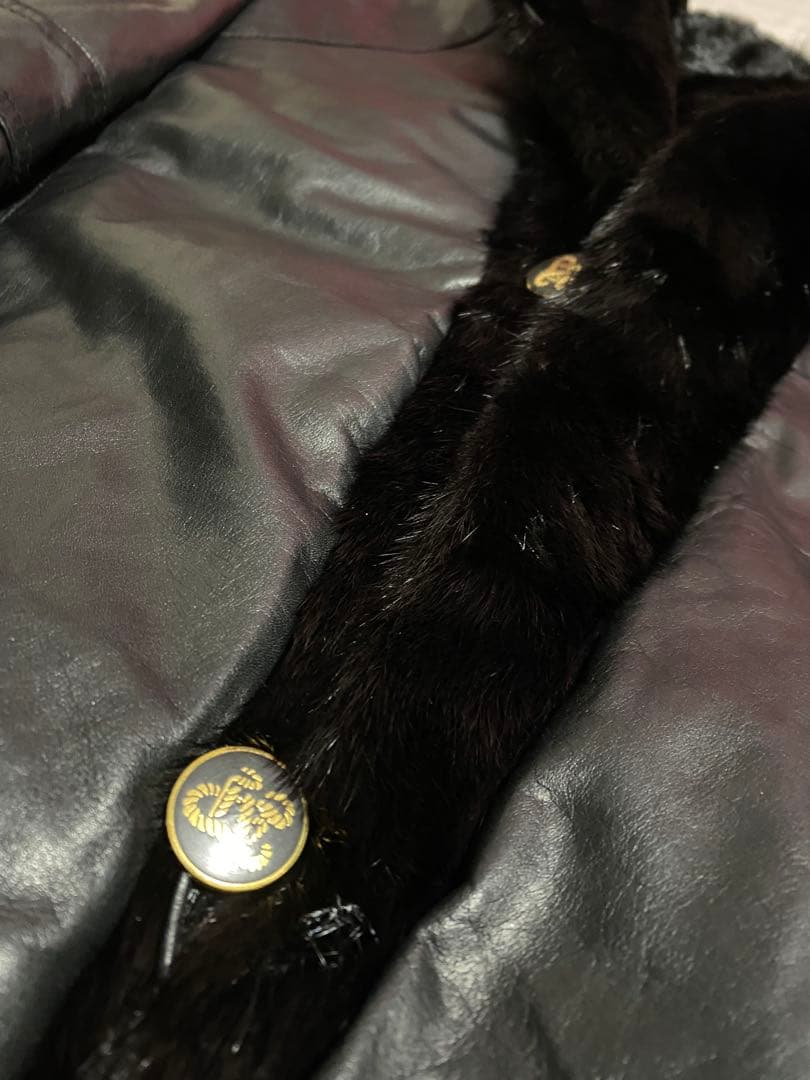 Reversible LEATHERS blouson◆リバーシブルブルゾン