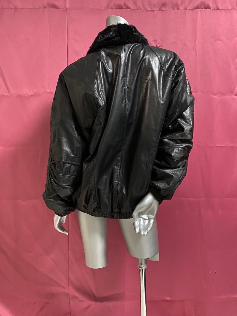 Reversible LEATHERS blouson◆リバーシブルブルゾン