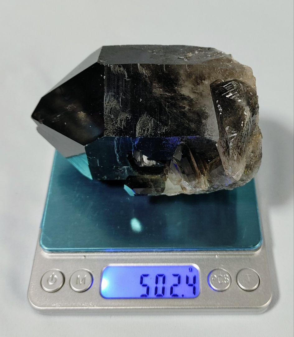 黒水晶　モリオン　結晶 原石