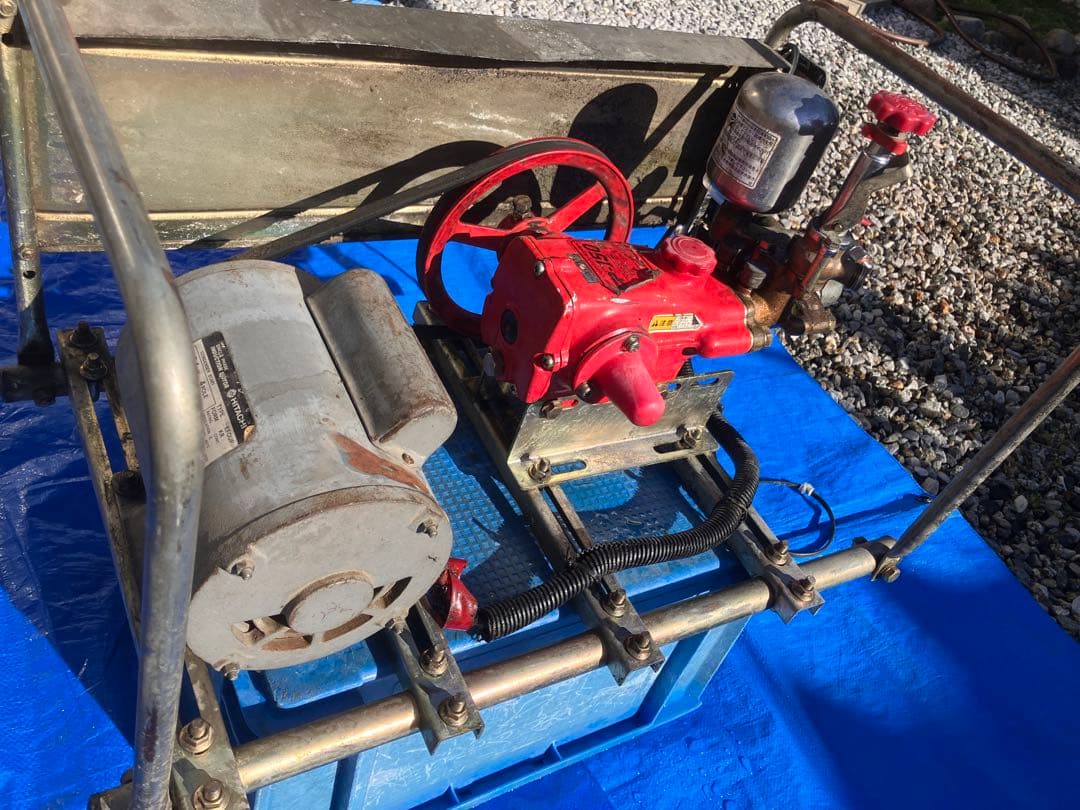 動墳 電動 日立モーター0.4kw マルナカCP-150 灌水 畑 ガーデニング