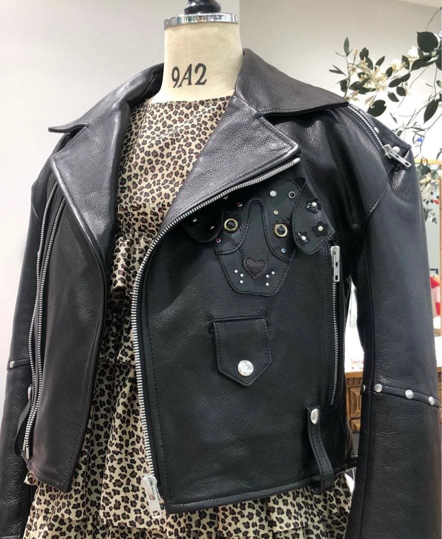 こ*り様 SIIILON シーロン STAY GOLD jacket ライダース