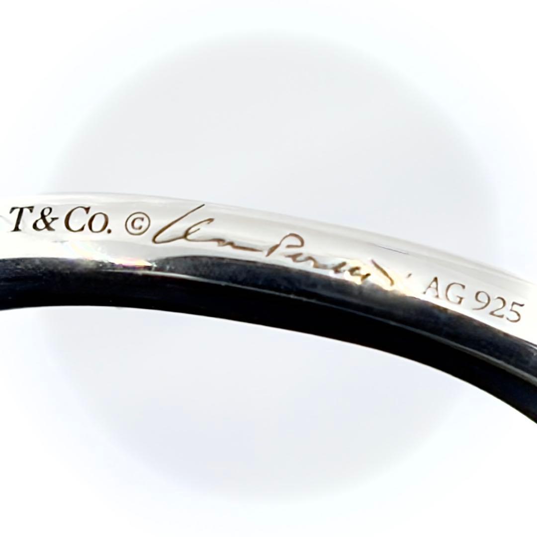 TIFFANY＆Co. ティファニー オープンハート フープ ピアス Ag925