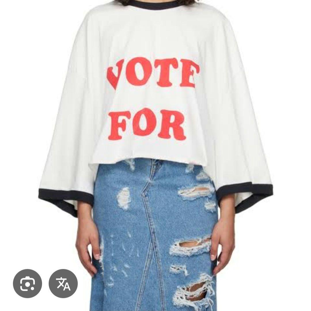 【doublet】ダブレットOversized Ringer Tshirt