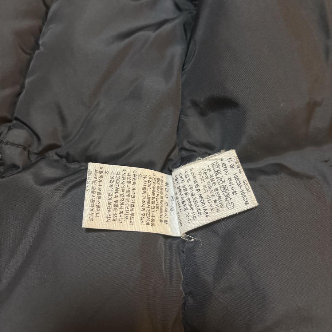 人気ブラック☆ノースフェイス ヌプシダウンベスト 700FP レディースMサイズ