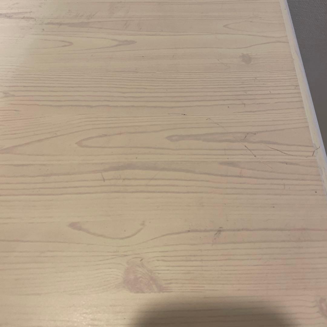 可愛い♪ホワイト 学習机・机のみ