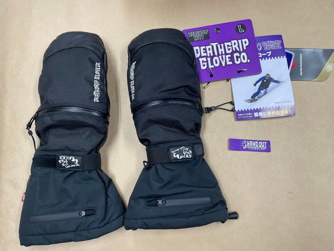 25-26 デスグリップ グローブ DEATHGRIP GLOVE ミトン L
