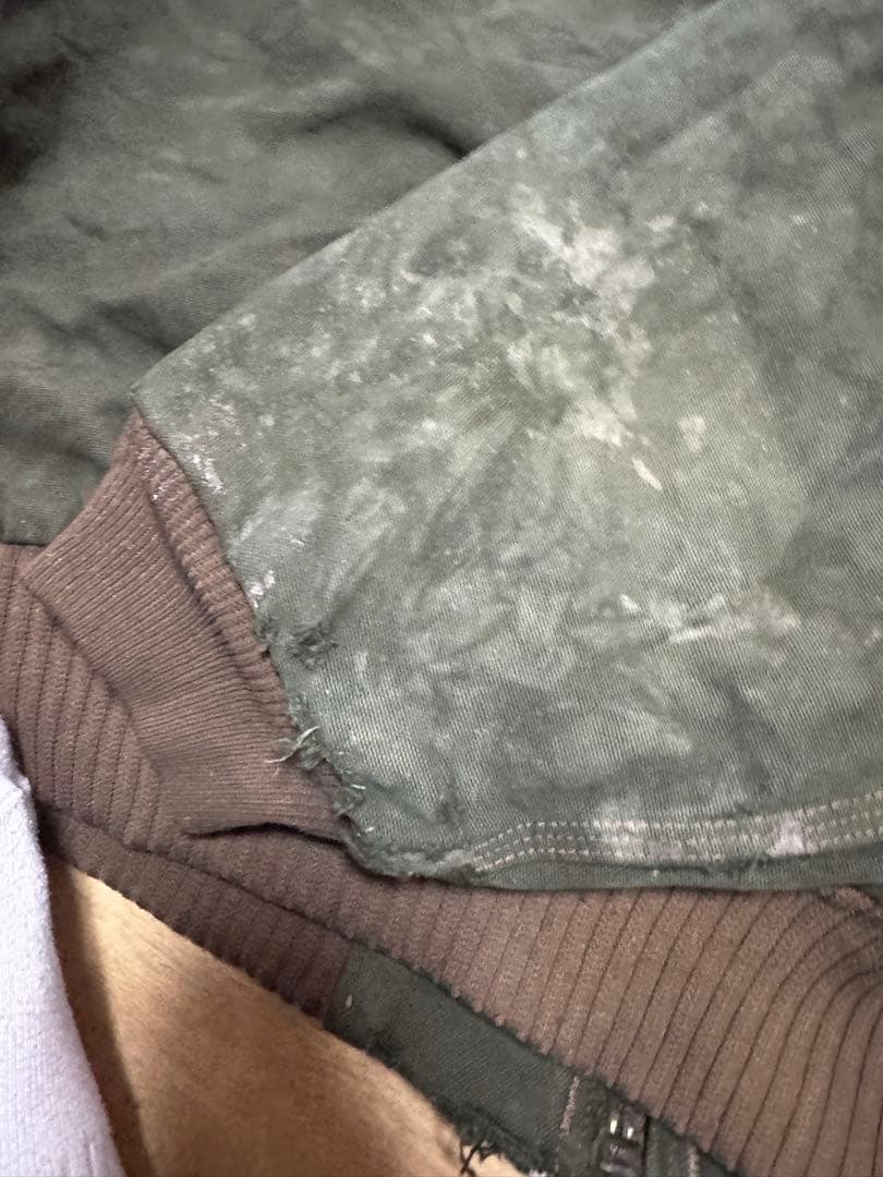 carhartt アクティブジャケット　mosグリーン フェード