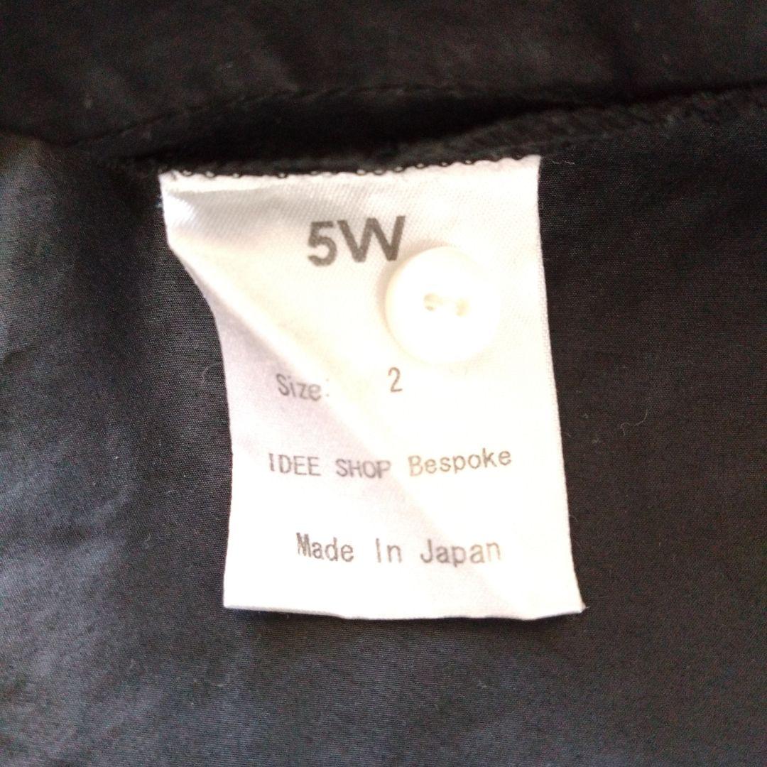 IDEE別注 5W Poncho shirts ファイブダブル　ポンチョ　シャツ