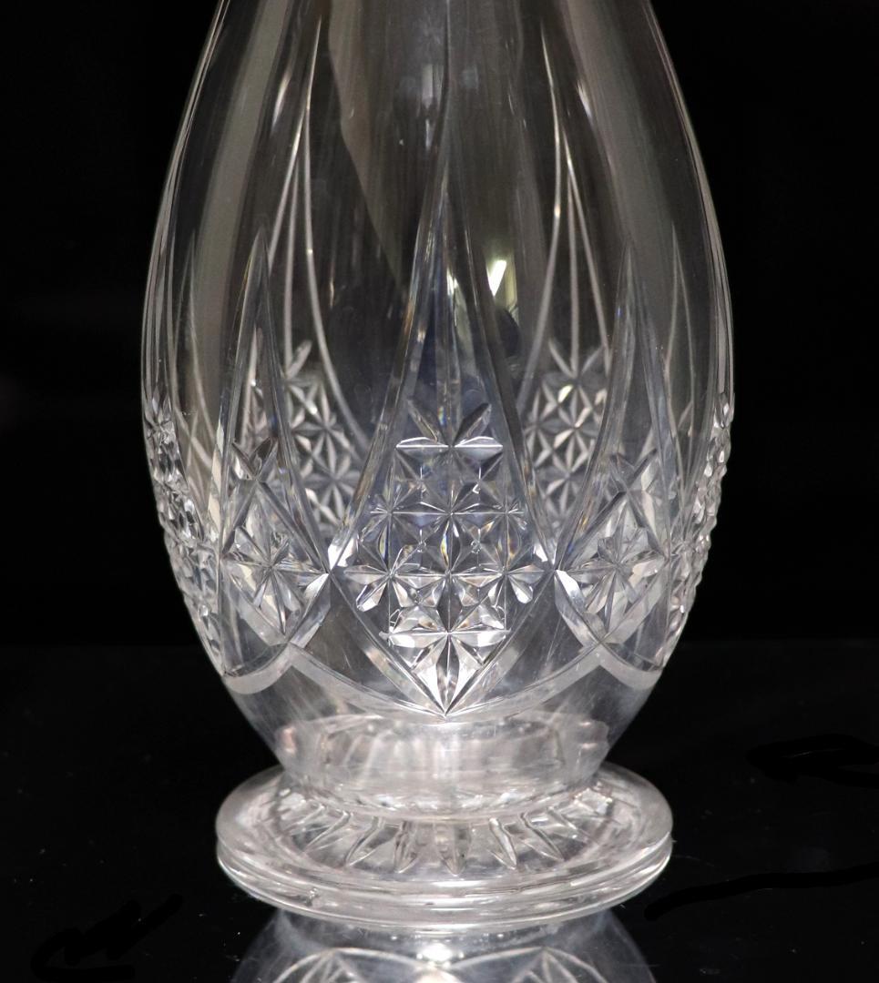 オールド・バカラ 希少廃盤 エプロン 大型デカンタ 40cm 切子 デキャンタ