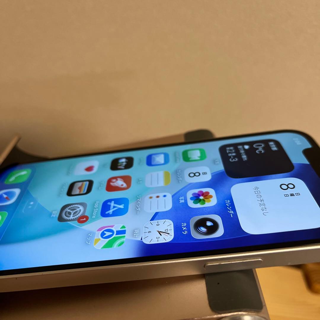 バッテリー新品100%！iPhone12 ホワイト　128GB