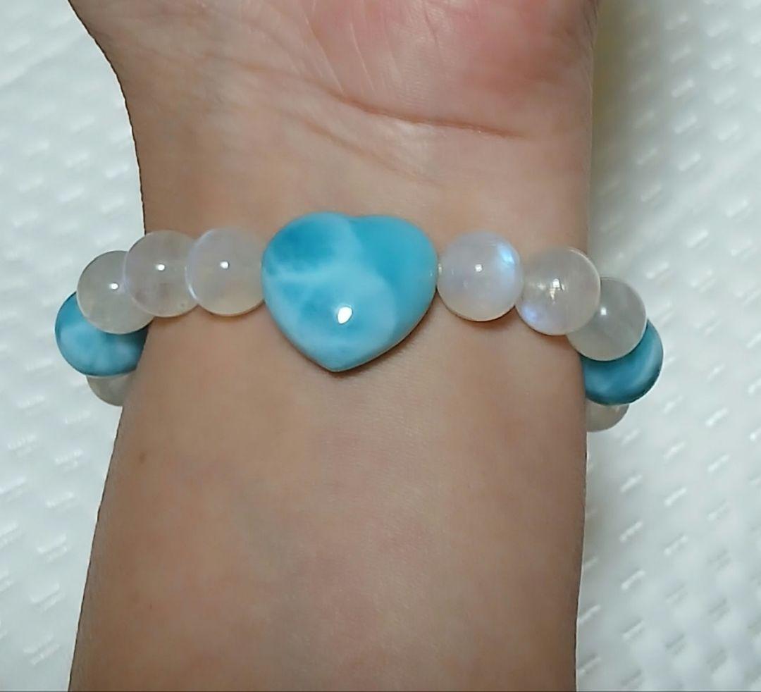 ぴ*け様 ラリマー　ブレスレット