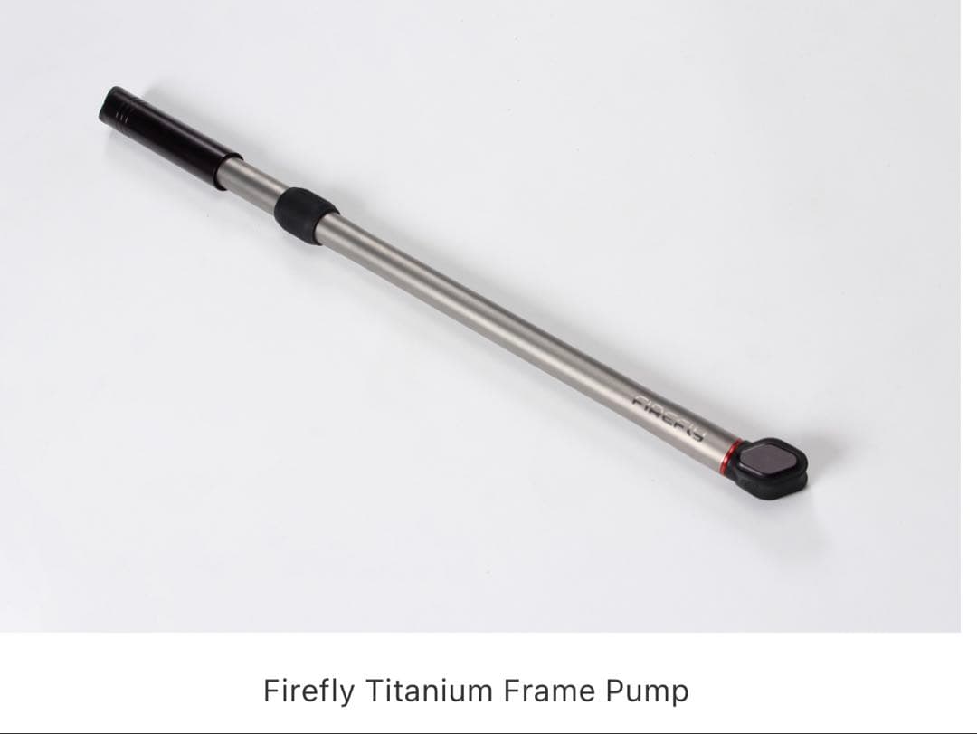 Firefly Titanium Frame Pump　Sサイズ