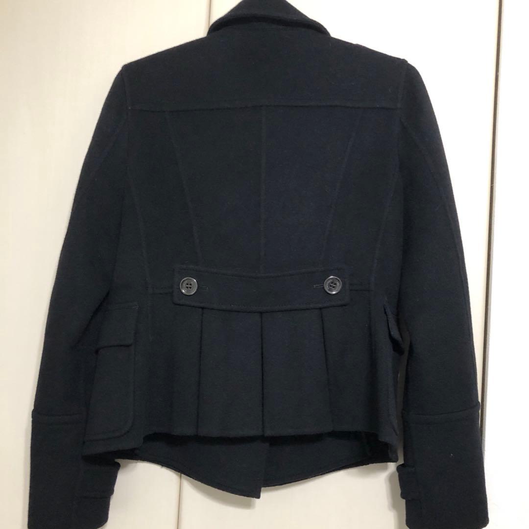 BURBERRY LONDON バックプリーツダッフルコート メガチェック M