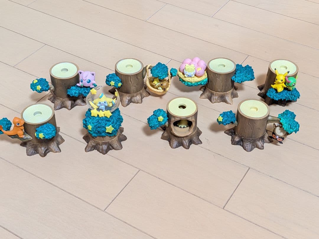 あつめて！かさねて！ポケモンの森2 流れ星の夜 8種セット