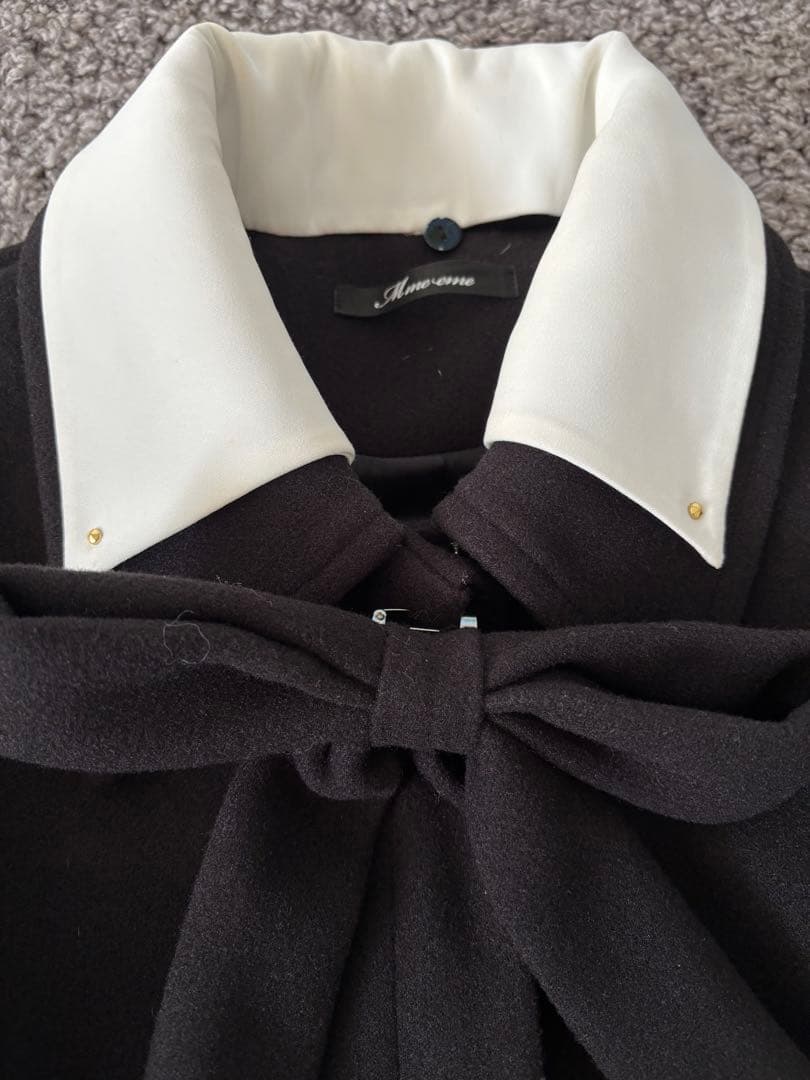 Mmeeme bell sleeve ribbon coat★エムミーエメ