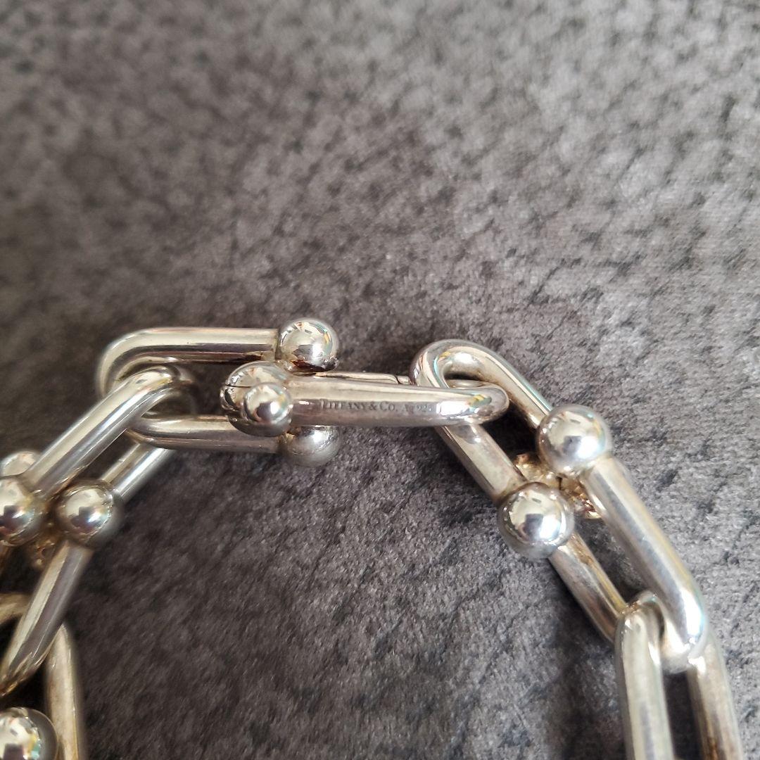 Tiffany & Co. ハードウェア ラージ リンク ブレスレット 14コマ