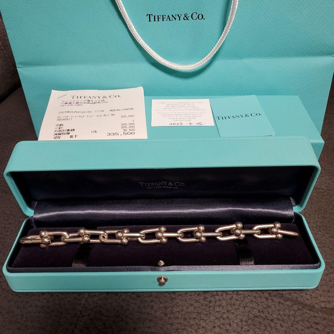 Tiffany & Co. ハードウェア ラージ リンク ブレスレット 14コマ