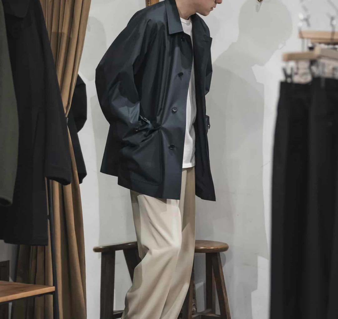 AURALEE フィンクス ステンカラー　コート　ブルゾン　オーラリー