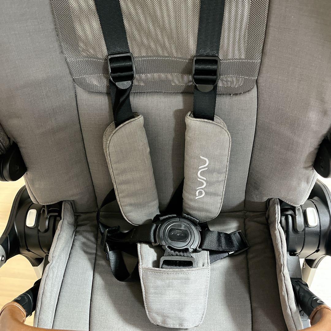 【本文必読】nuna triv グレー　ベビーカー　新生児　4歳まで