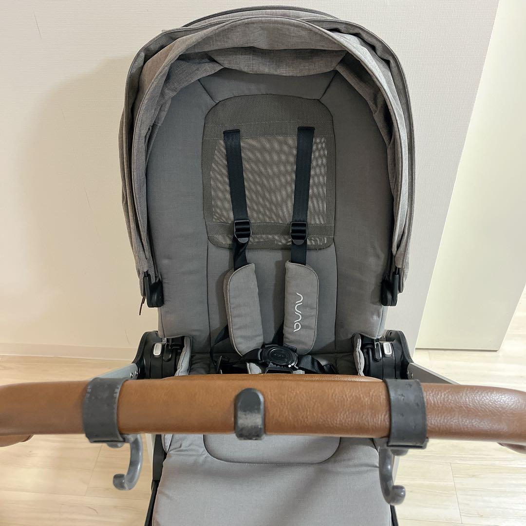 【本文必読】nuna triv グレー　ベビーカー　新生児　4歳まで