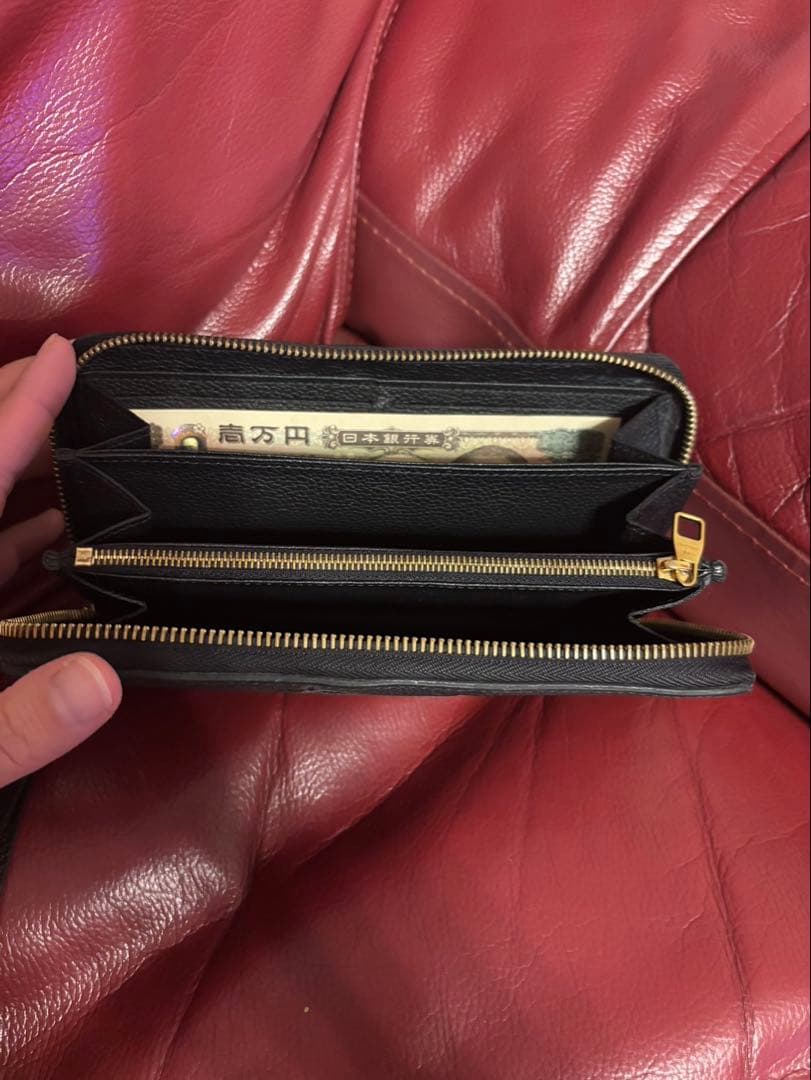 ルイヴィトン アンプラント ジッピーウォレット