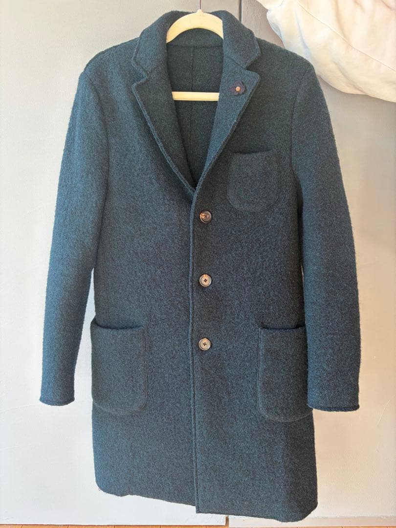 LARDINI/ラルディーニ SMART 圧縮ウールジャージコート