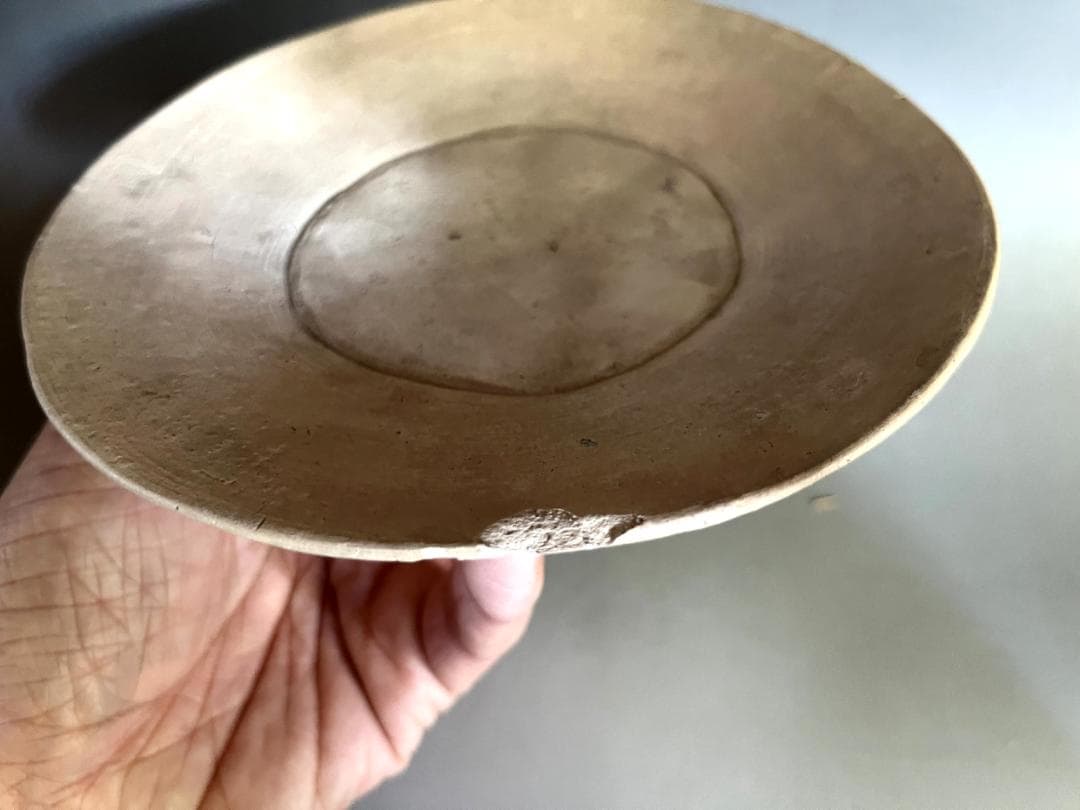 菓子器■梅砂子 幡枝焼土器 表千家 碌々斎（宗左）好 明治 北野神社献茶祭■