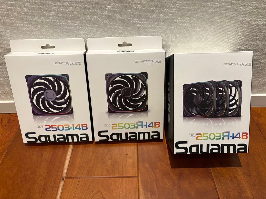 Geometric Future PC ケースファン 5台