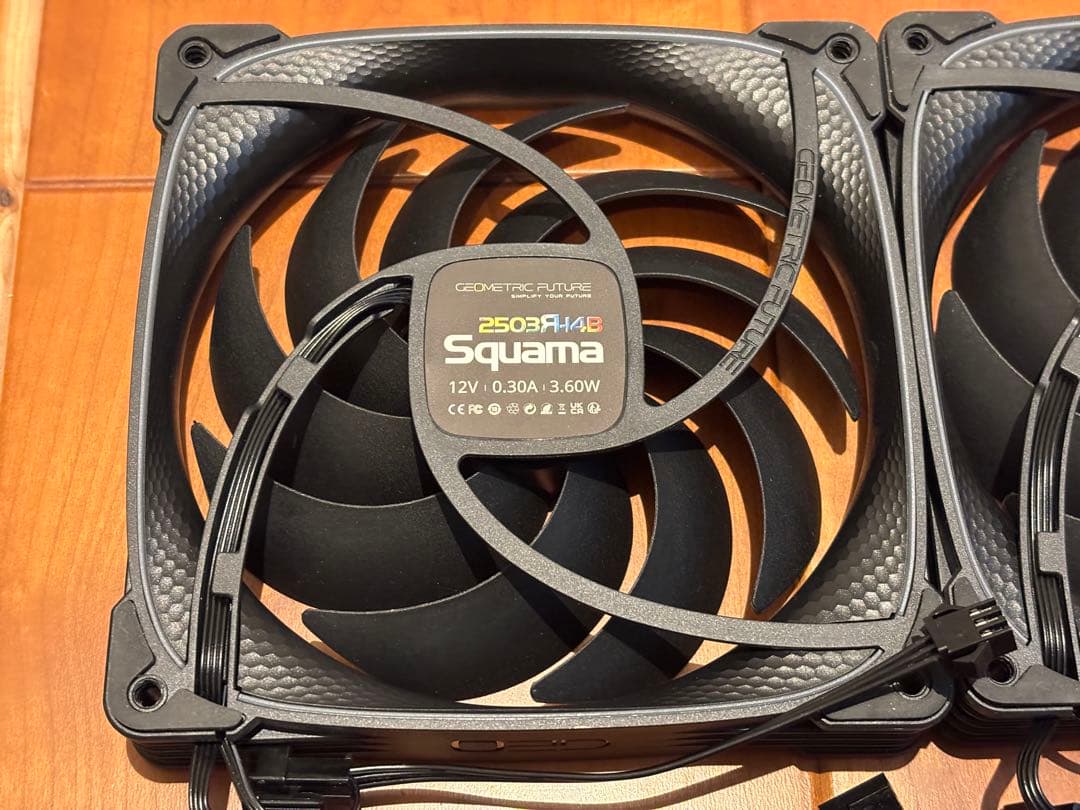 Geometric Future PC ケースファン 5台