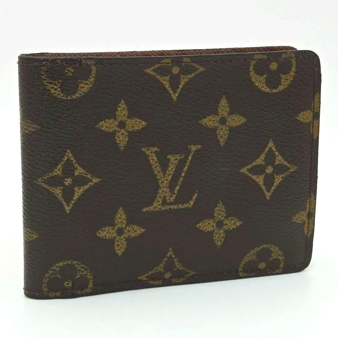 ルイヴィトン ポルトフォイユ ミュルティプル 二つ折り財布 札入れ モノグラム