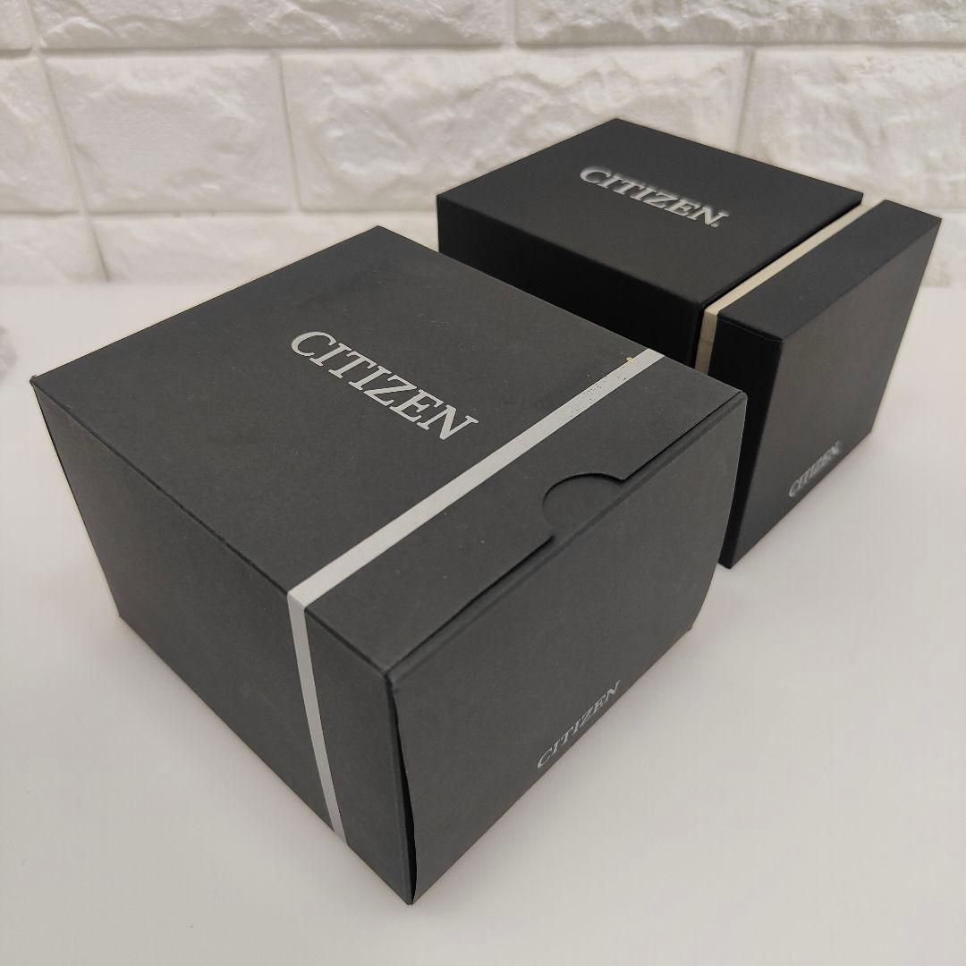 EXCEED シチズン ES9420-58A エコドライブ チタン 白蝶貝