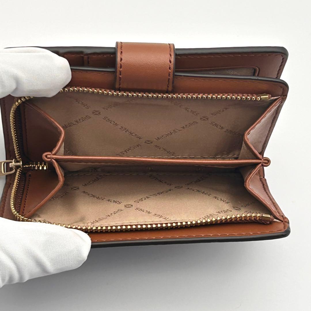 MICHAEL KORS マイケルコース 二つ折り財布 イラスト 美品 希少性大
