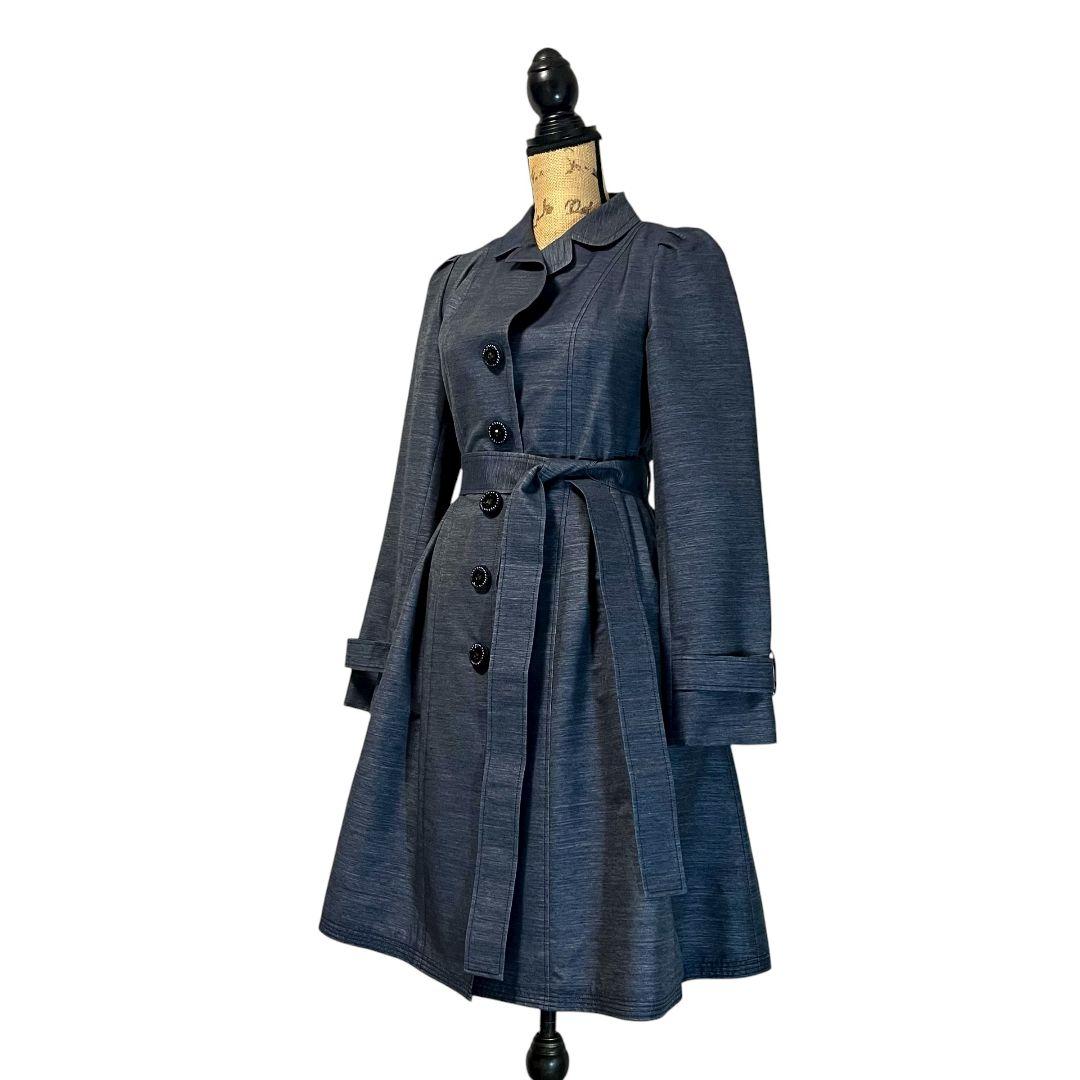 【新品】【40】TO BE CHIC デニム風 コート レディース