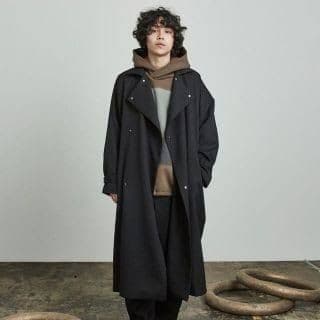 ドゥルカマラ　トレンチコート 　ブラック　Lサイズ　Siii