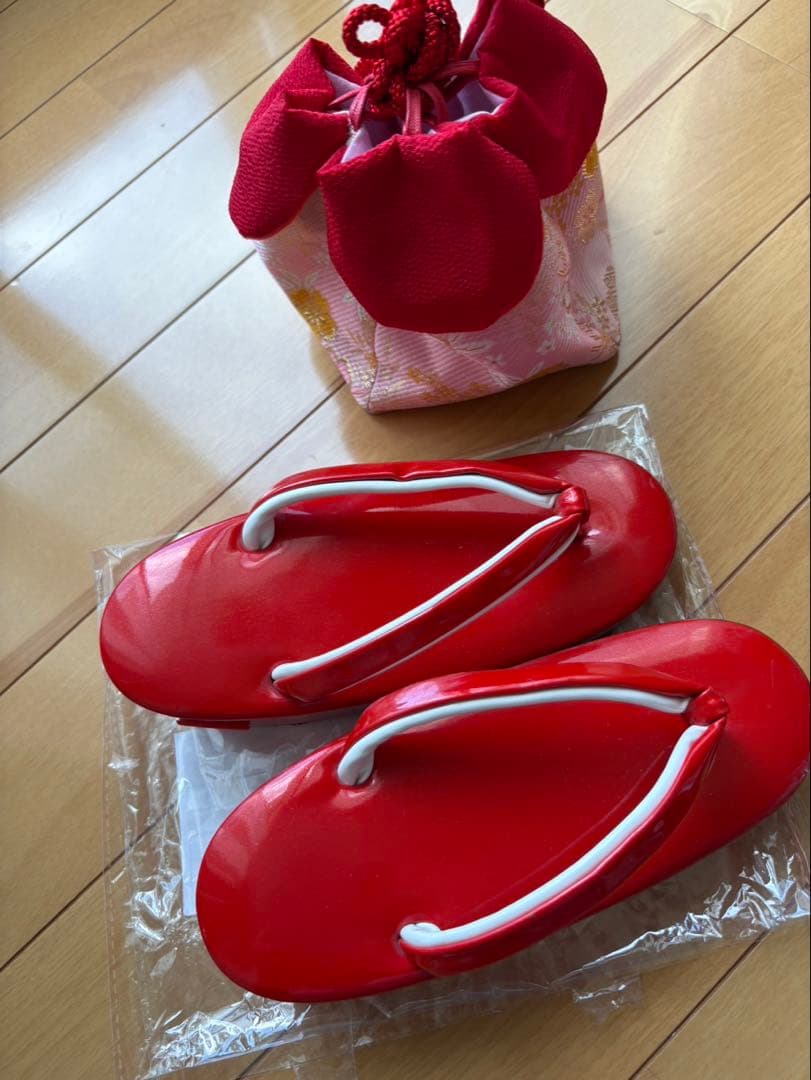 七五三　お着物　被布　草履　巾着　セット