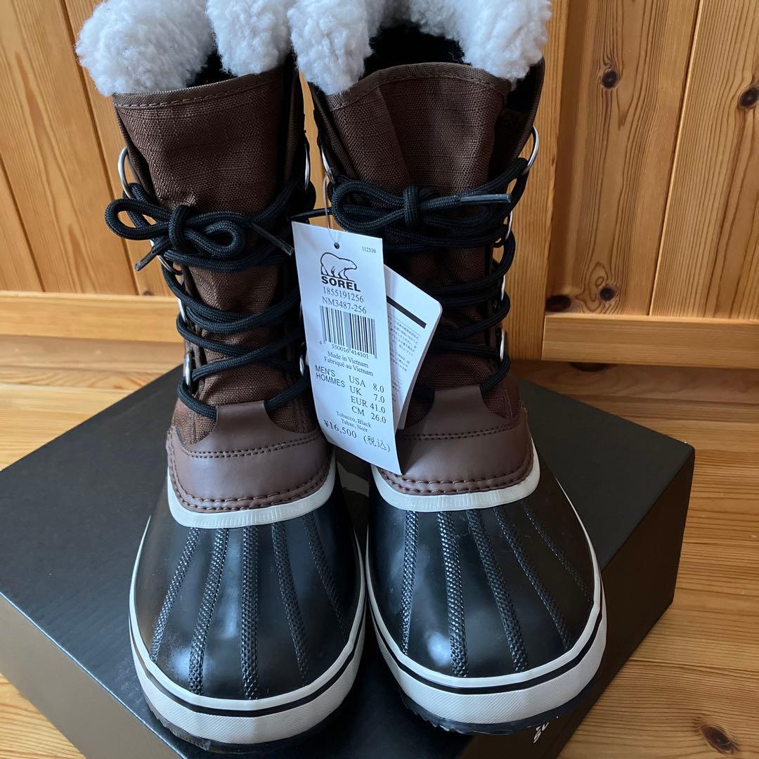 ichiyoshi 新品　SOREL 26センチ　スノーブーツ ブラウン