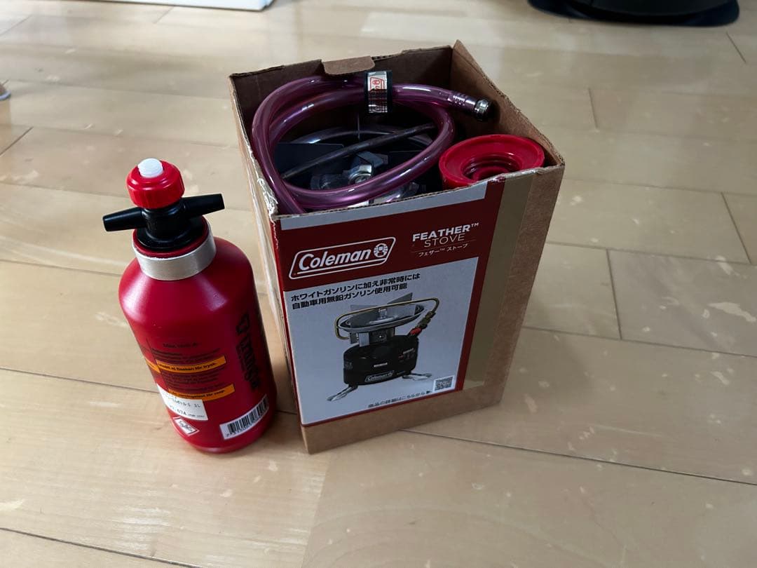 Colemanフェザーストーブ　セット
