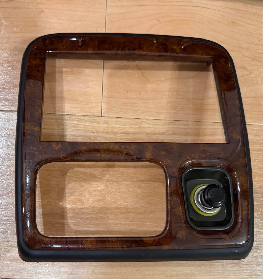 ダイハツ　ミラジーノL700S オーディオパネル　スピードメーターパネル ウッド