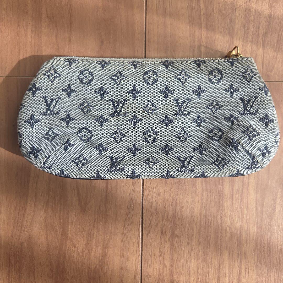 Louis Vuitton モノグラムポーチ ネイビー