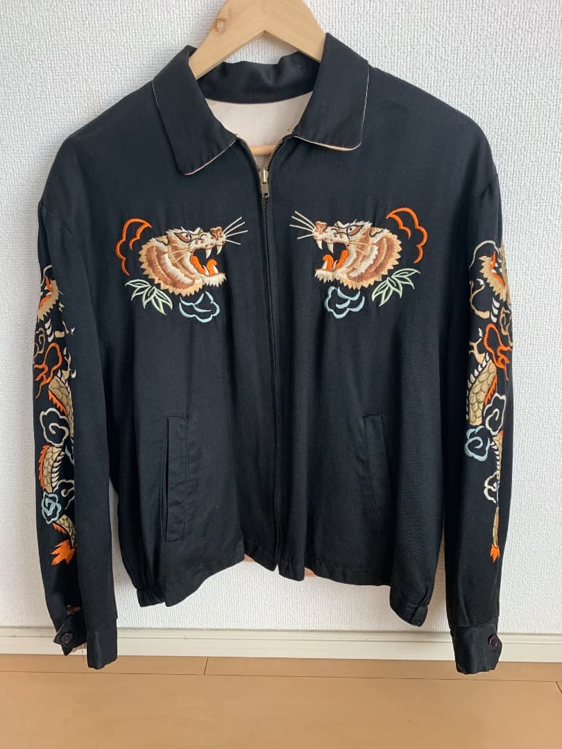 ☆レア80s 当時物☆美品　クリームソーダ　 スカジャン