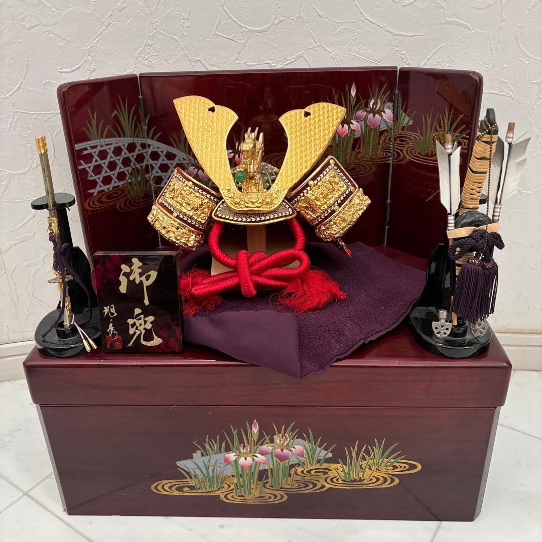 5月人形　兜飾り